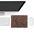 Coffee Beans Leather Mouse Pad Leather Mouse Pad Coffee Printed Offshore