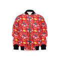Comic Book Red Kids Bomber Jacket XL Kids Bomber Jacket comic Printed Offshore