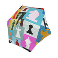 Colourful Chess Kids Safe Round Corner Umbrella One Size Kids Safe Round Corner Umbrella Chess Games Printed Offshore