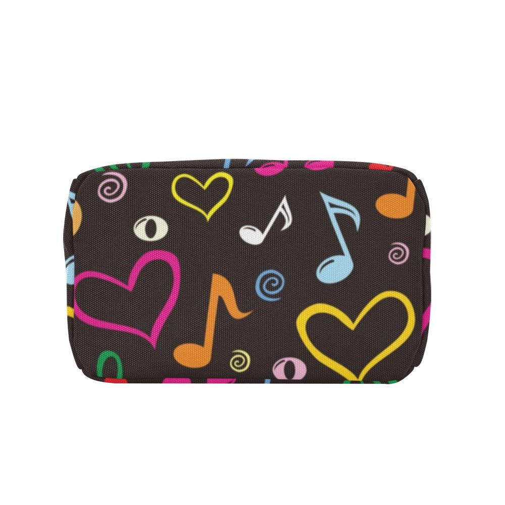 Musical Notes - Zipper Lunch Bag Zipper Lunch Bag Printed Offshore