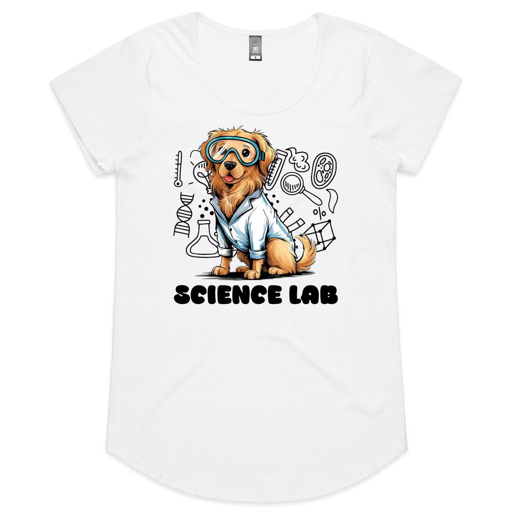 Science Lab Women's AS Colour Scoop Neck T-Shirt