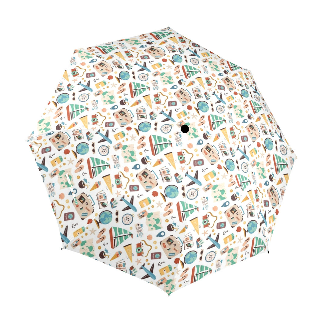 Travel And Explore Umbrella One Size Umbrella Printed Offshore