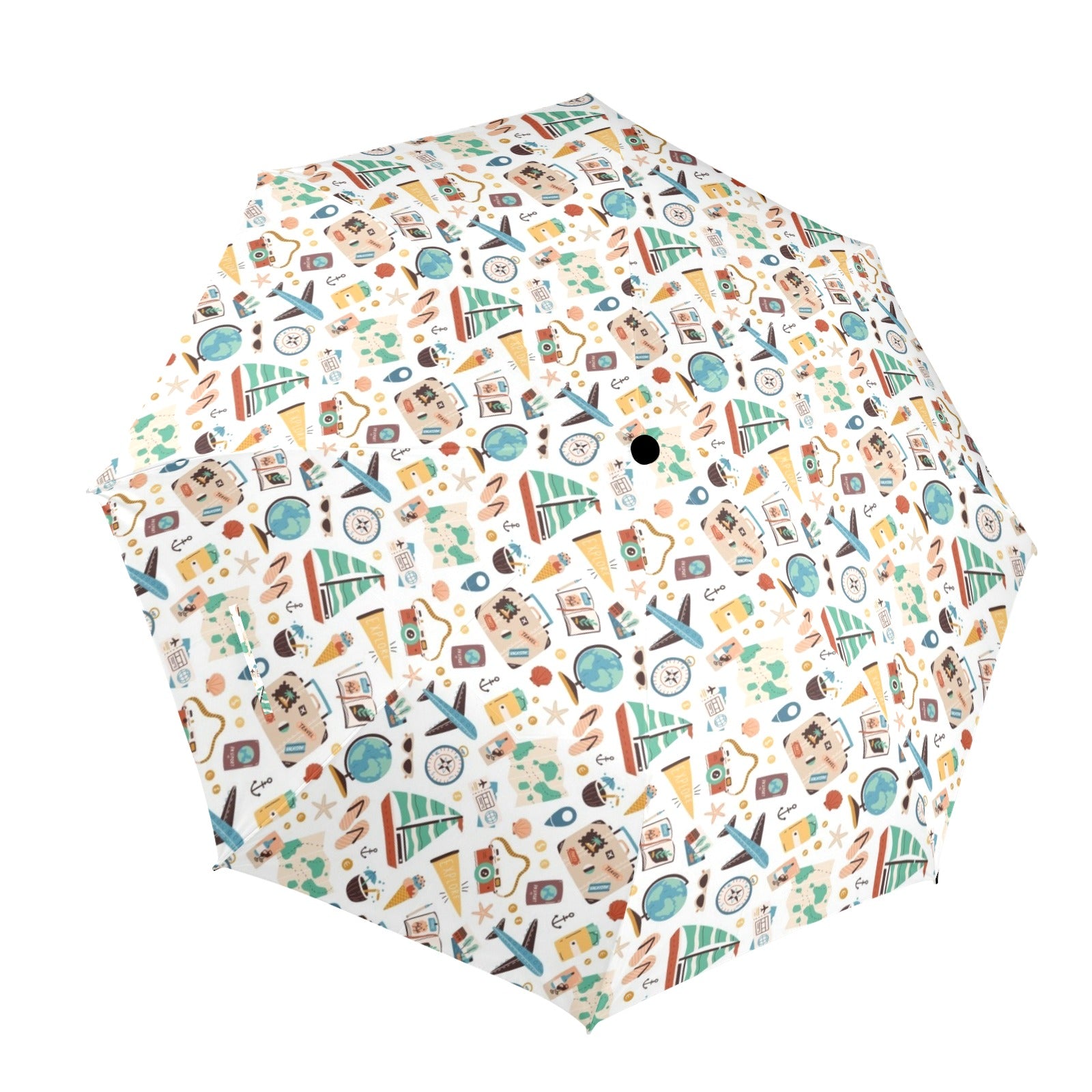 Travel And Explore - Umbrella One Size Umbrella Printed Offshore