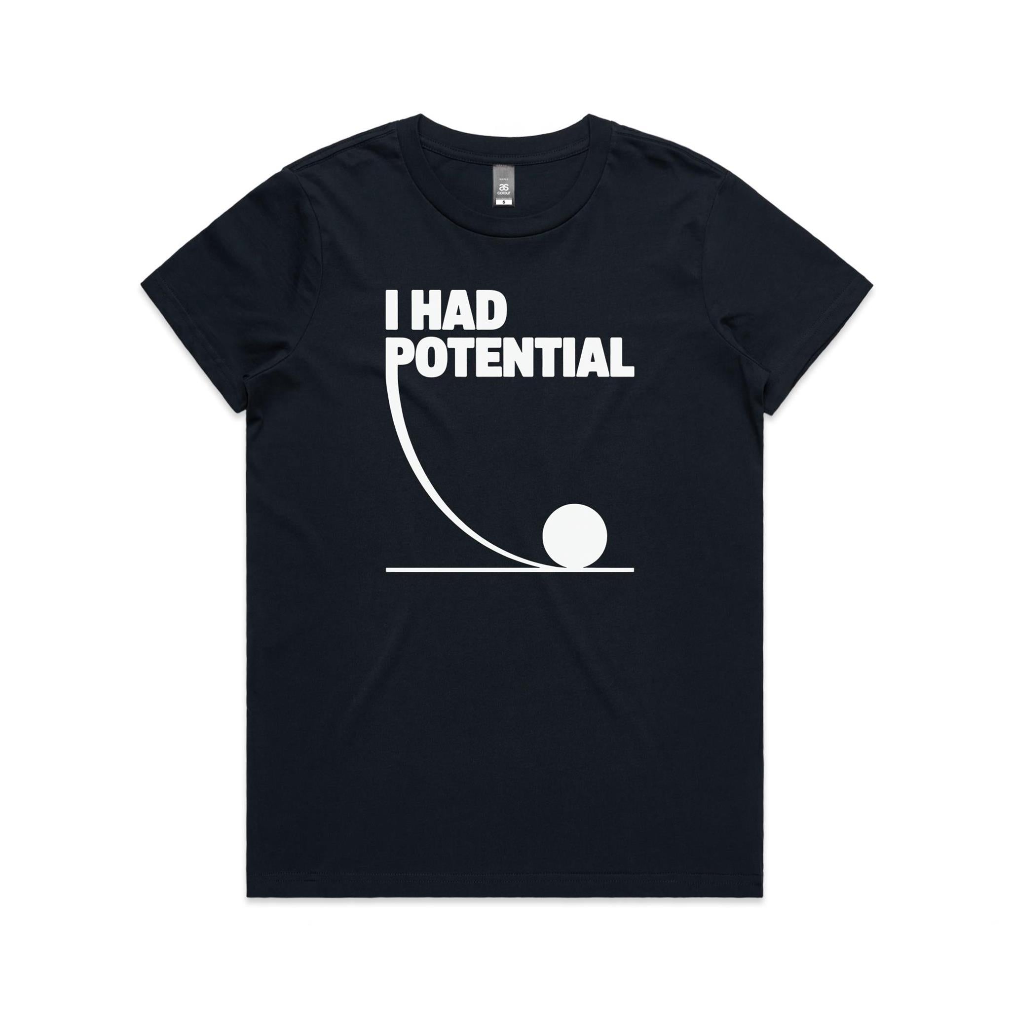 I Had Potential Women's AS Colour T-shirt