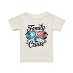 Family Cruise Baby Cruise T-shirt Natural Baby Cruise T-shirt Cruise Printed In Australia