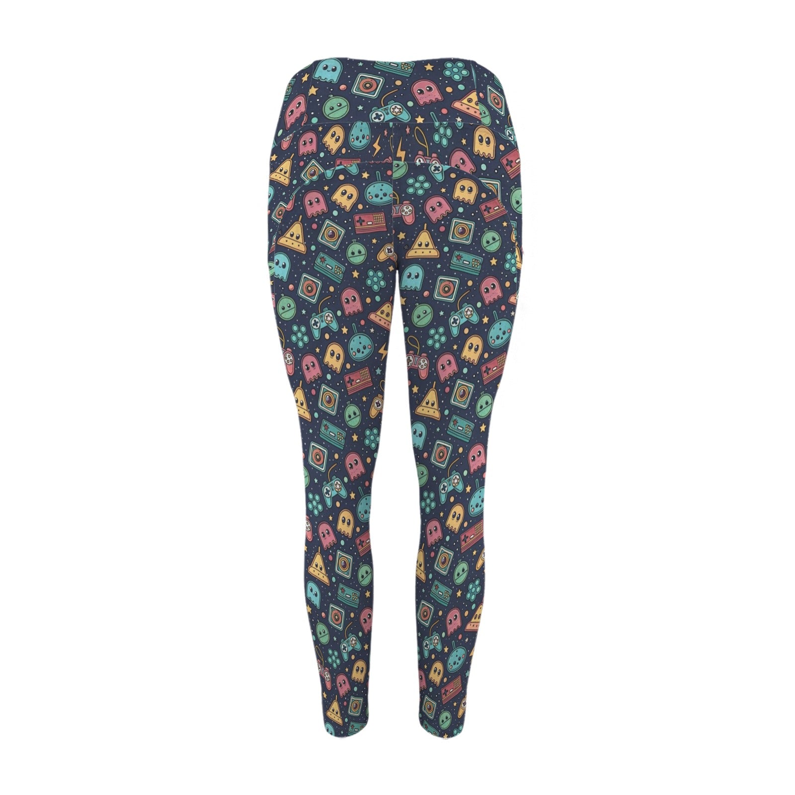 Video Game Women's High Waist Pockets Yoga Leggings Women's High Waist Pockets Yoga Leggings Games Printed Offshore