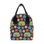 Hippy Caravan - Zipper Lunch Bag Zipper Lunch Bag Printed Offshore