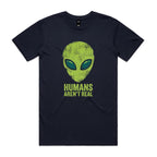 Alien, Humans Aren't Real Men's As Colour T-shirt