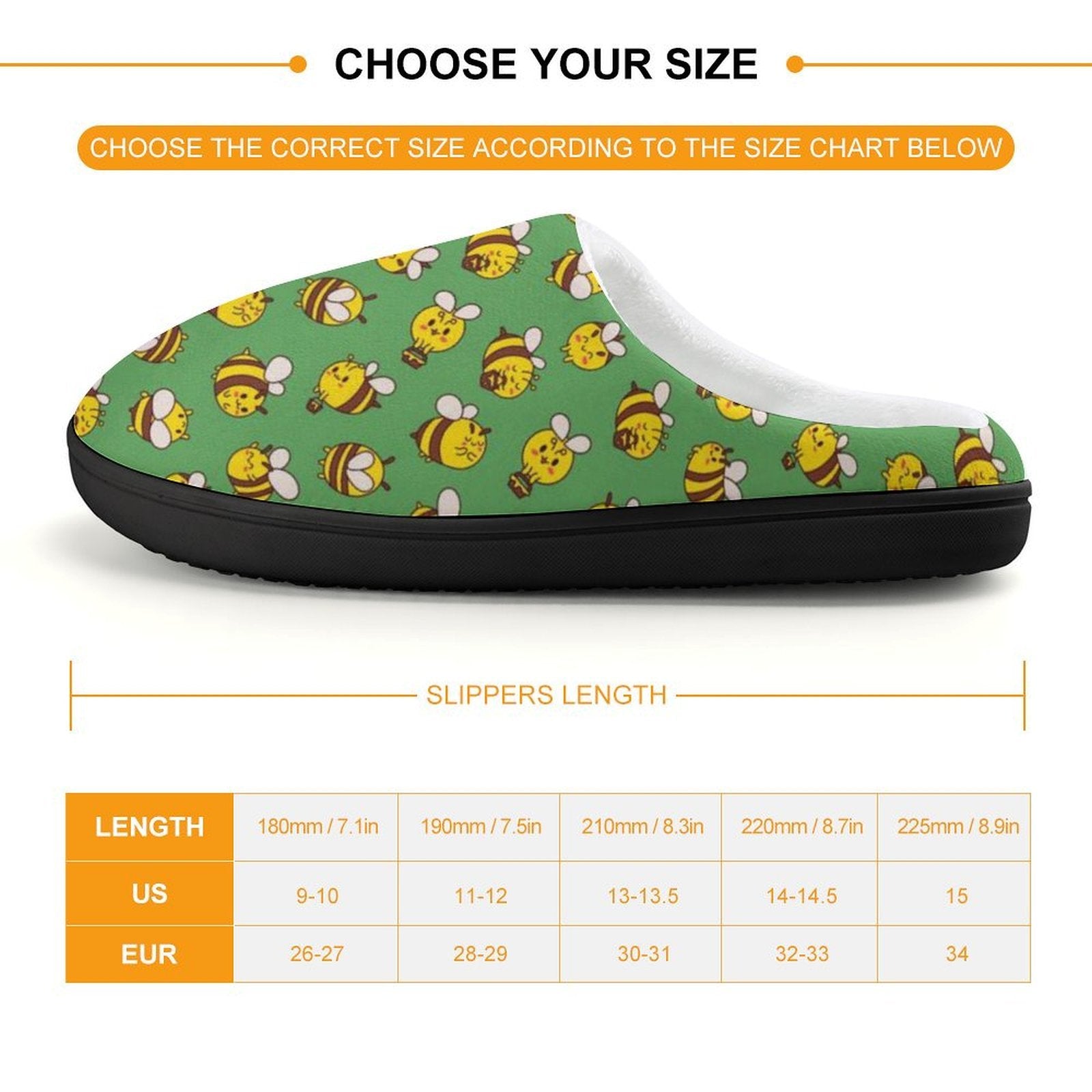 Busy Bees Kids Cotton Slippers