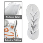 Orange Surf Men's Twisted Sole Sneakers
