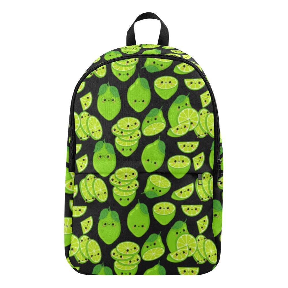 Cute Limes - Fabric Backpack
