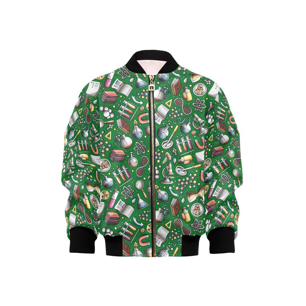 Science Love Kids Bomber Jacket XL Kids Bomber Jacket Printed Offshore Science