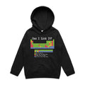 Periodic Table, Can I Lick It Kid's AS Colour Hoodie Black Kids Hoodie Printed In Australia Science