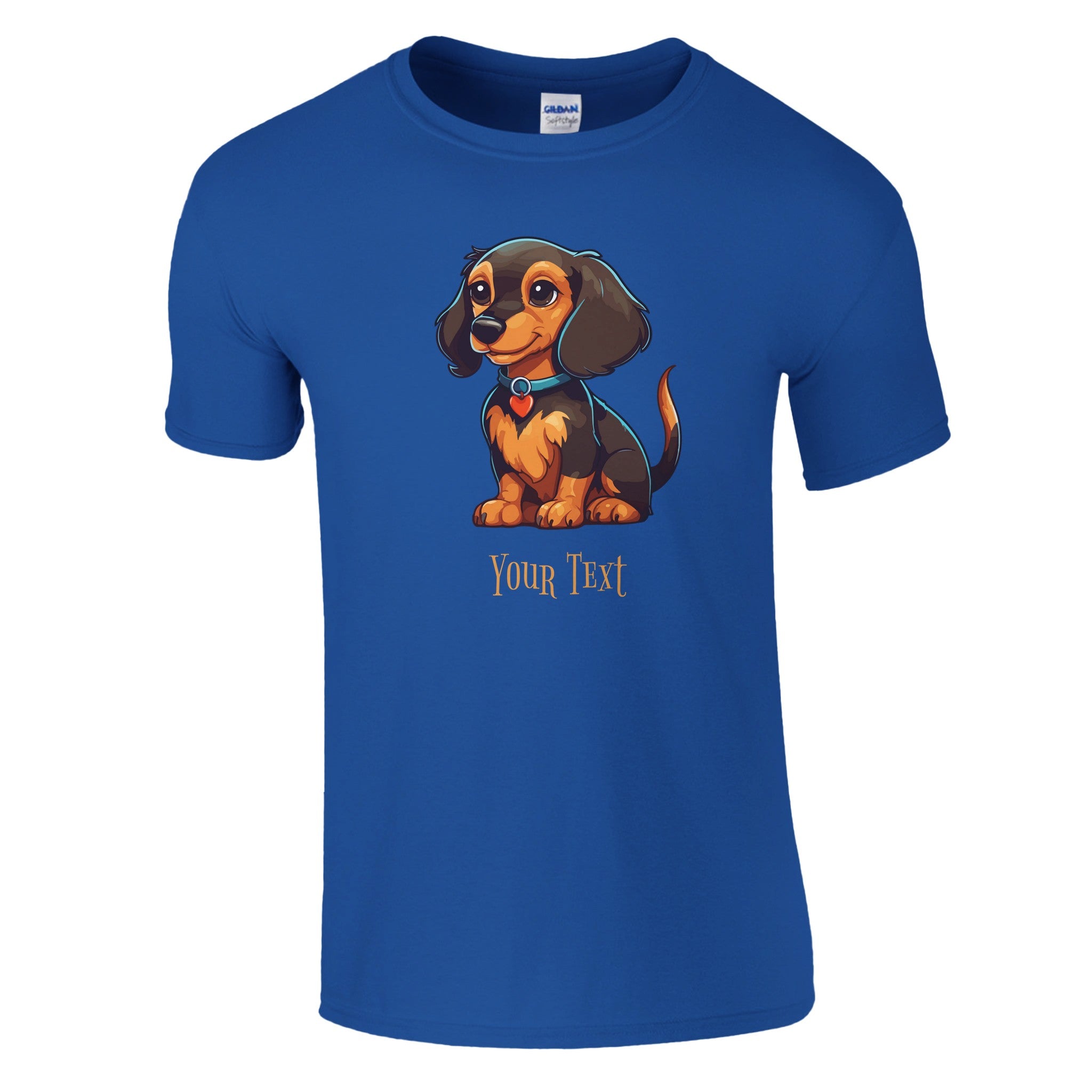 Personalised - Your Pet - Classic Unisex Crewneck T-shirt Royal Personalised T-shirt customise Globally Fulfilled personalise