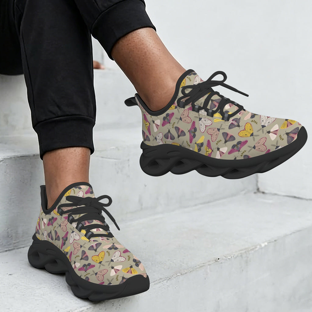 Pretty Moths Women's Twisted Sole Sneakers