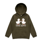 Goose Bumps - Kids Hoodie Army Kids Hoodie Printed In Australia