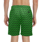 Aliens Men's Mid-Length Beach Shorts Men's Mid-Length Beach Shorts Printed Offshore Sci Fi