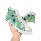 Cute Sushi - Men's High Top Canvas Shoes