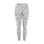80's Grid Women's High Waist Pockets Yoga Leggings Women's High Waist Pockets Yoga Leggings Printed Offshore Retro
