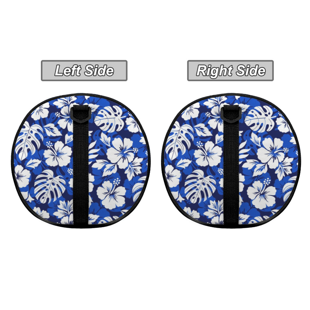 Blue Hawaiian Floral Duffle Bag Duffle Bag Printed Offshore