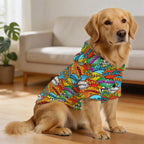 Comic Book 2 Pet Hoodie (Large Size)