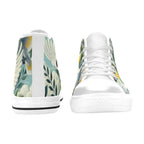 Cockatoo Women's High Top Canvas Shoes Womens Classic High Top Shoes animal Printed Offshore