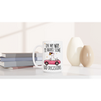 On My Way To Make Some Bad Decisions - White 15oz Ceramic Mug 15oz Mug animal Globally Fulfilled