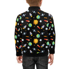 Busy Space Kids Bomber Jacket Kids Bomber Jacket Printed Offshore Space