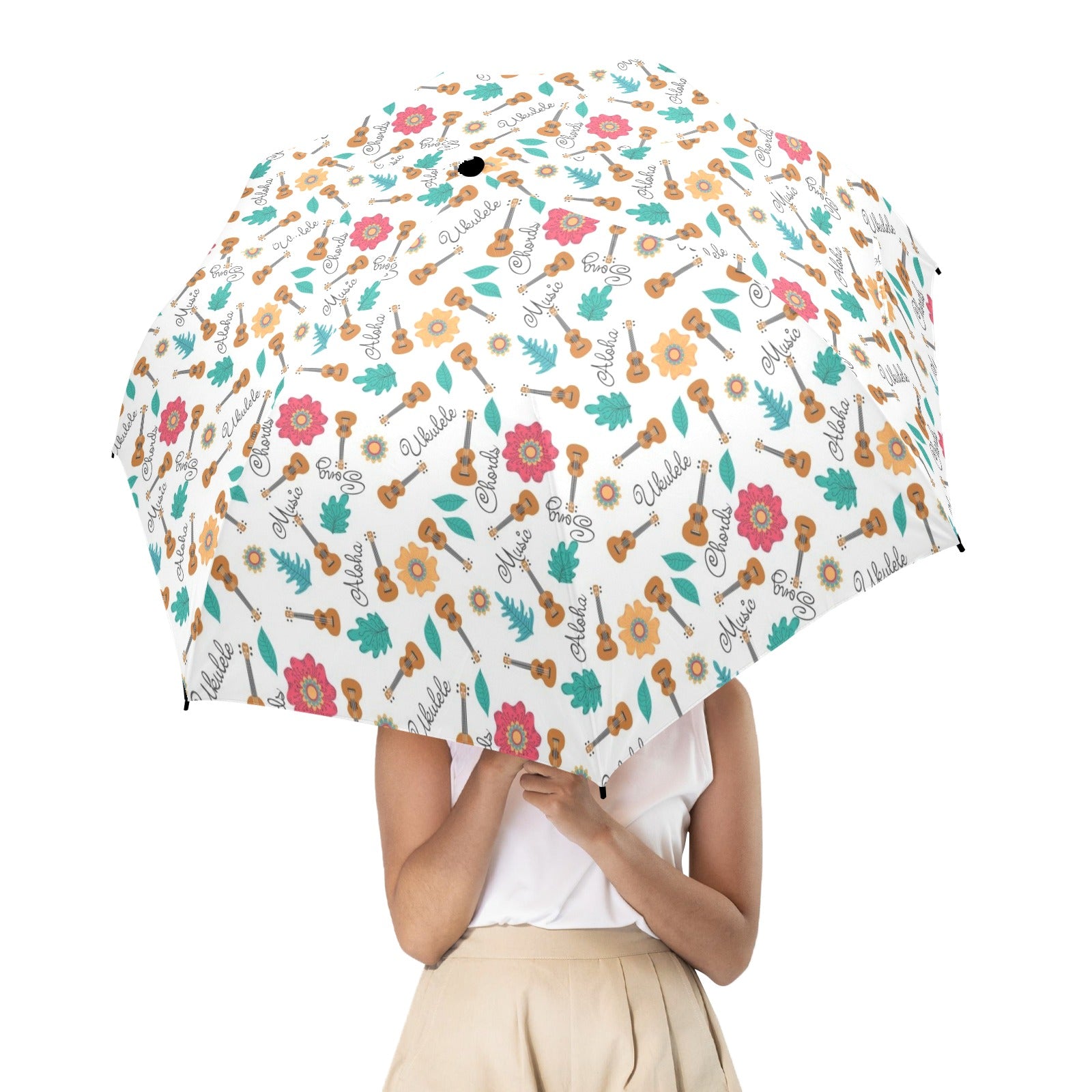 Ukulele Umbrella Umbrella Music Printed Offshore