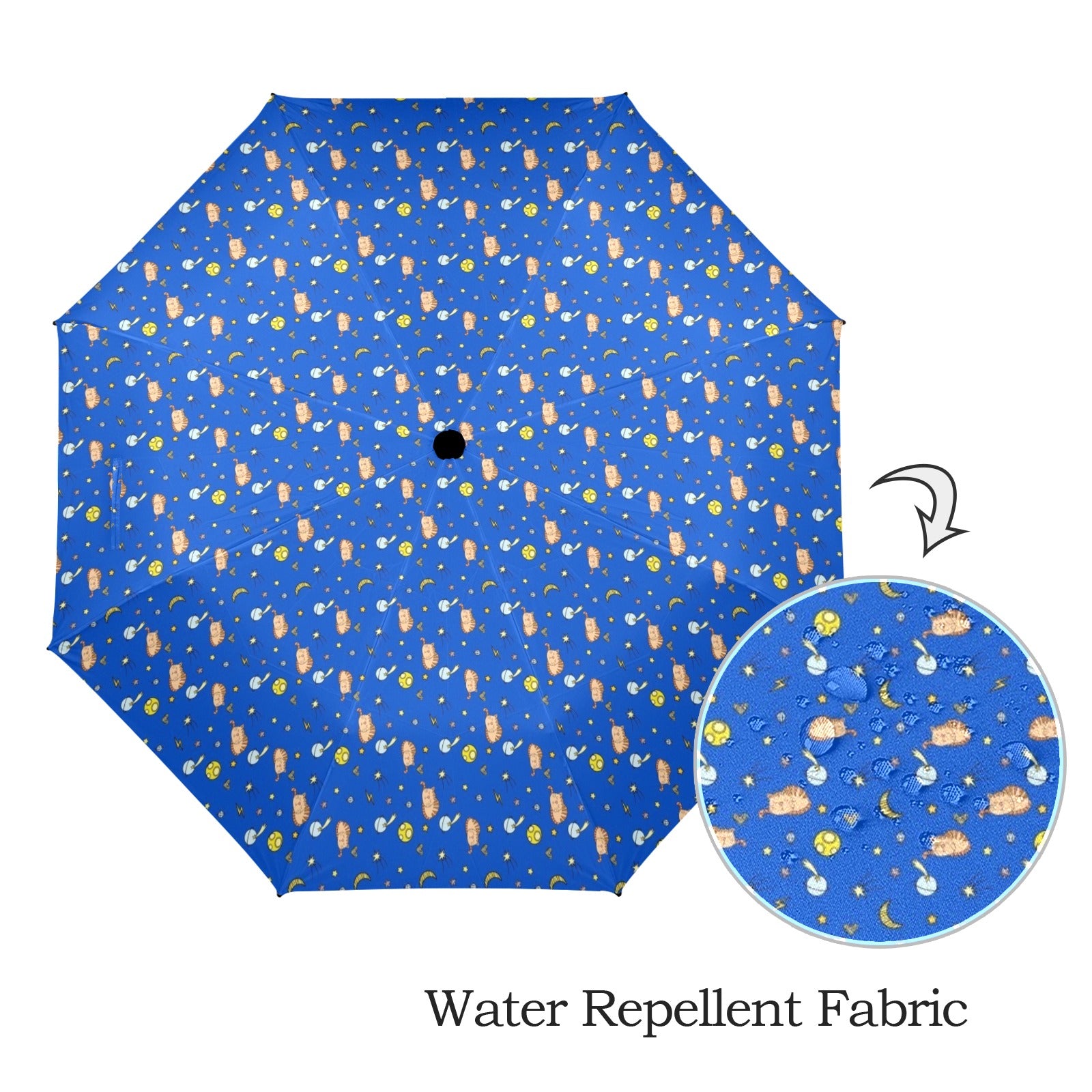 Cats In Space Umbrella Umbrella animal Printed Offshore Space