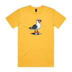 Seagull With Sunglasses And High Tops Men's AS Colour T-shirt