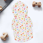 Abstract Colourful Shapes Pet Hoodie (Small Size)