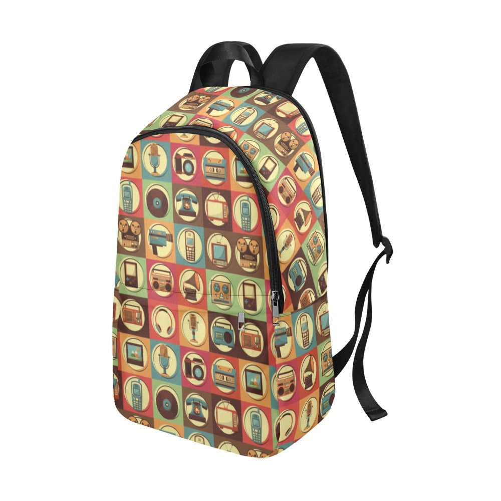 Retro Life - Fabric Backpack