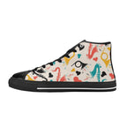 Brass Section - Women's High Top Canvas Shoes