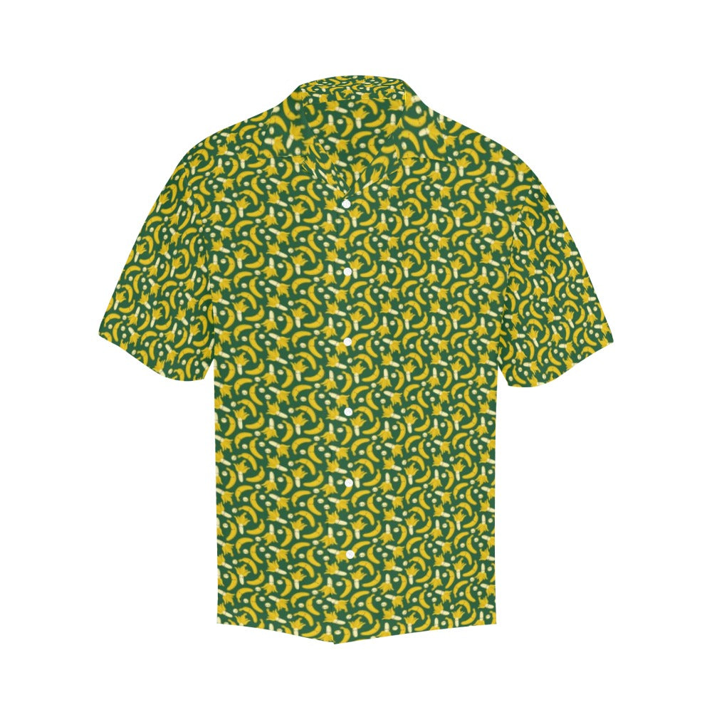 Happy Bananas Mens Hawaiian Shirt Mens Hawaiian Shirt Printed Offshore