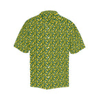 Happy Bananas Mens Hawaiian Shirt Mens Hawaiian Shirt Printed Offshore