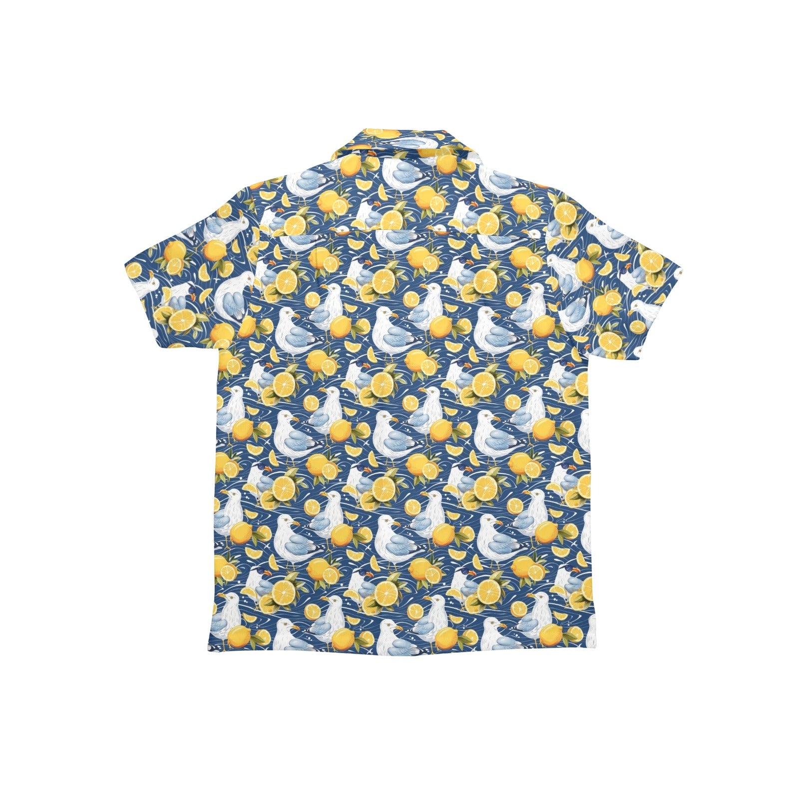 Lemon Seagull Junior Kids Hawaiian Shirt
