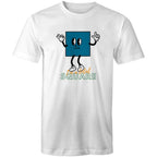 I'm A Total Square Men's AS Colour T-Shirt White Mens T-shirt Maths Printed In Australia
