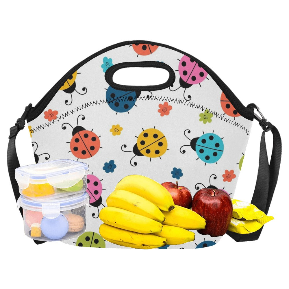 Ladybugs - Neoprene Lunch Bag Neoprene Lunch Bag Printed Offshore