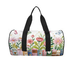 Books, Flowers And Butterflies Duffle Bag Duffle Bag Printed Offshore
