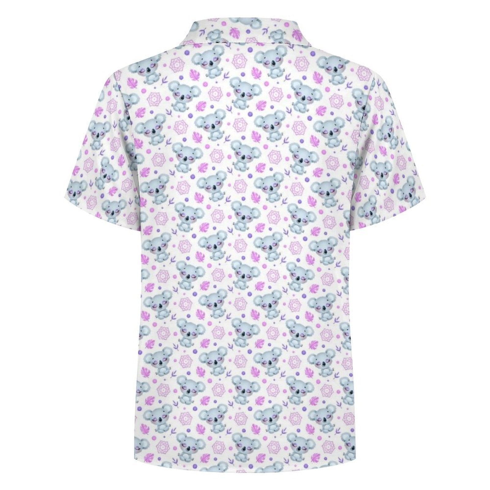 Zen Koala Kids Cotton Short Sleeve Shirt