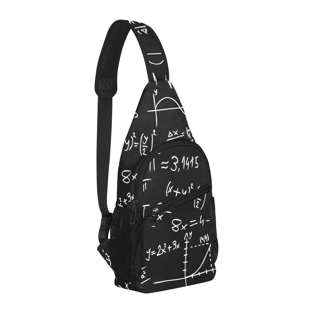 Equations Chest Bag Cross Body Chest Bag Maths Printed Offshore
