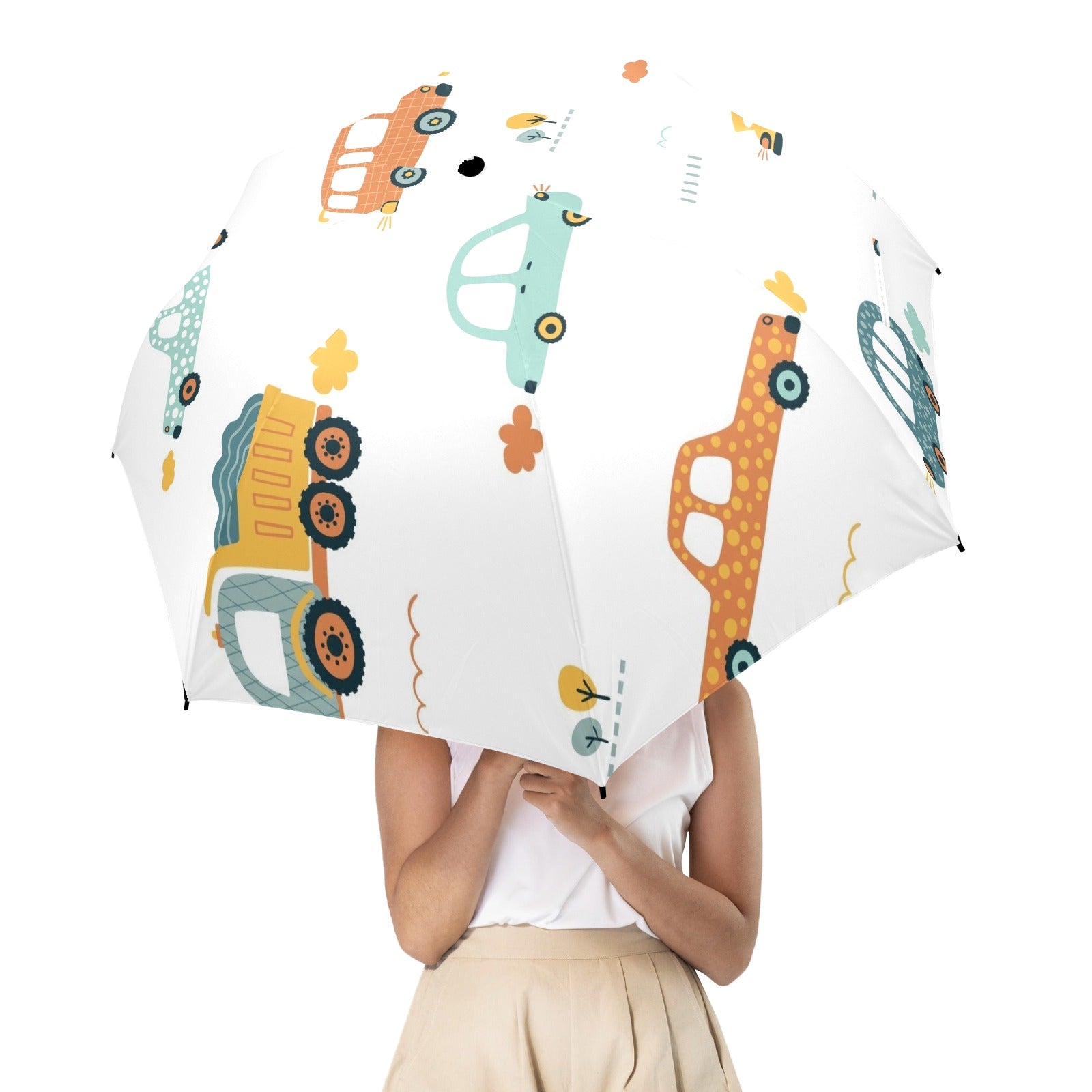 Cars - Semi-Automatic Foldable Umbrella (Model U12) Semi-Automatic Foldable Umbrella (U12)