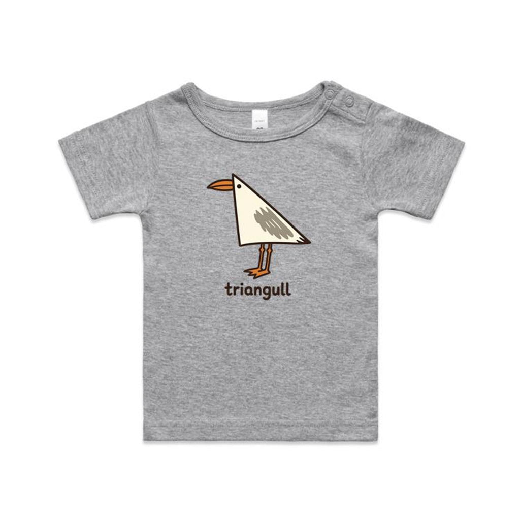 Triangull Geometry Seagull AS Colour Baby T-shirt