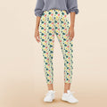 Pineapple Tropical Women's High Waist Pockets Yoga Leggings 5XL Women's High Waist Pockets Yoga Leggings Food Printed Offshore