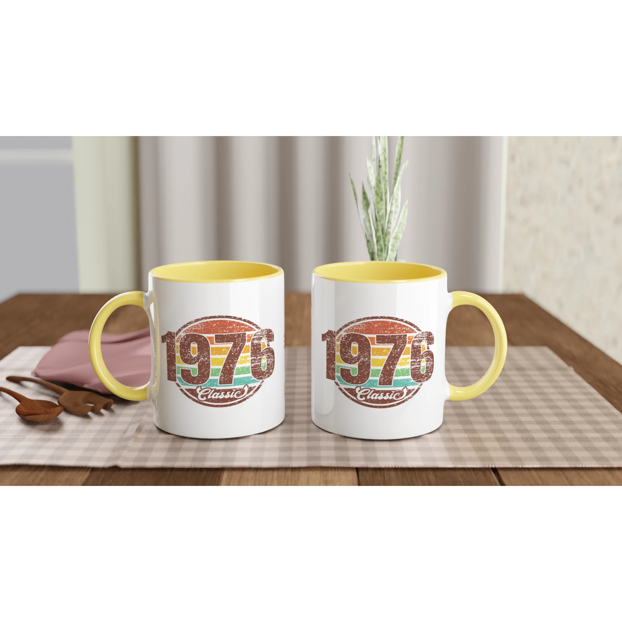 Personalised - 1976 Classic - 11oz Ceramic Mug Personalised 11oz Mug Globally Fulfilled