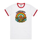 Choose Happy - Staple Ringer Tee