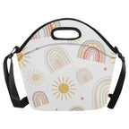 Pastel Rainbows - Neoprene Lunch Bag Neoprene Lunch Bag Printed Offshore