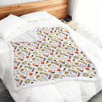 Super Dog - Double-Layer Fleece Blanket 51"x59"