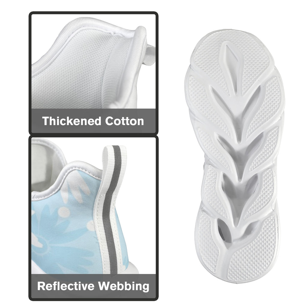 Blue Chamomile Women's Twisted Sole Sneakers